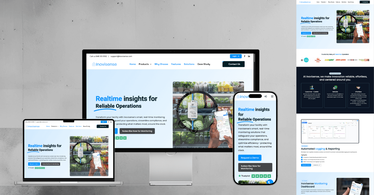 Inovisense mock up image